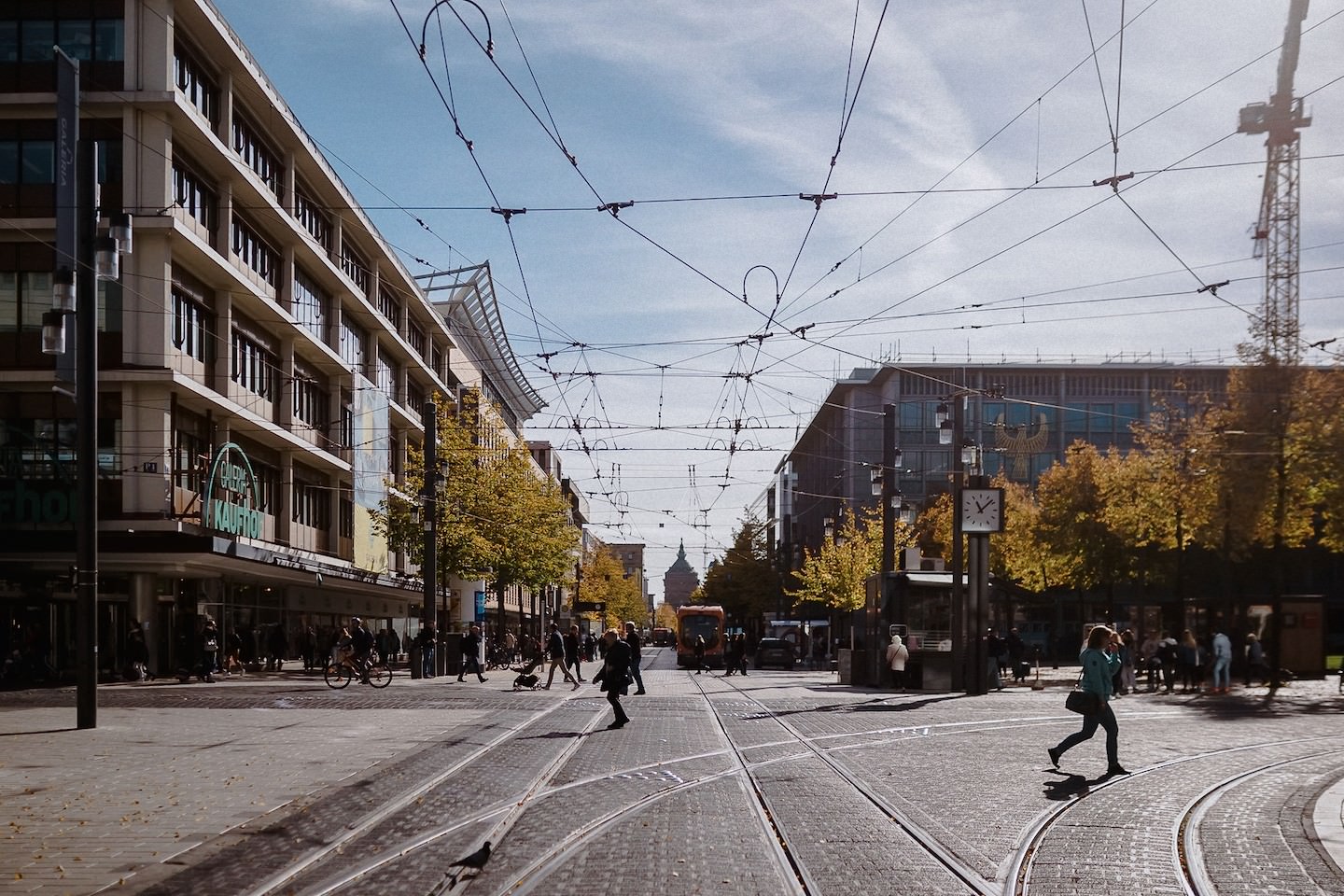 Innenstadt Mannheim Paradeplatz