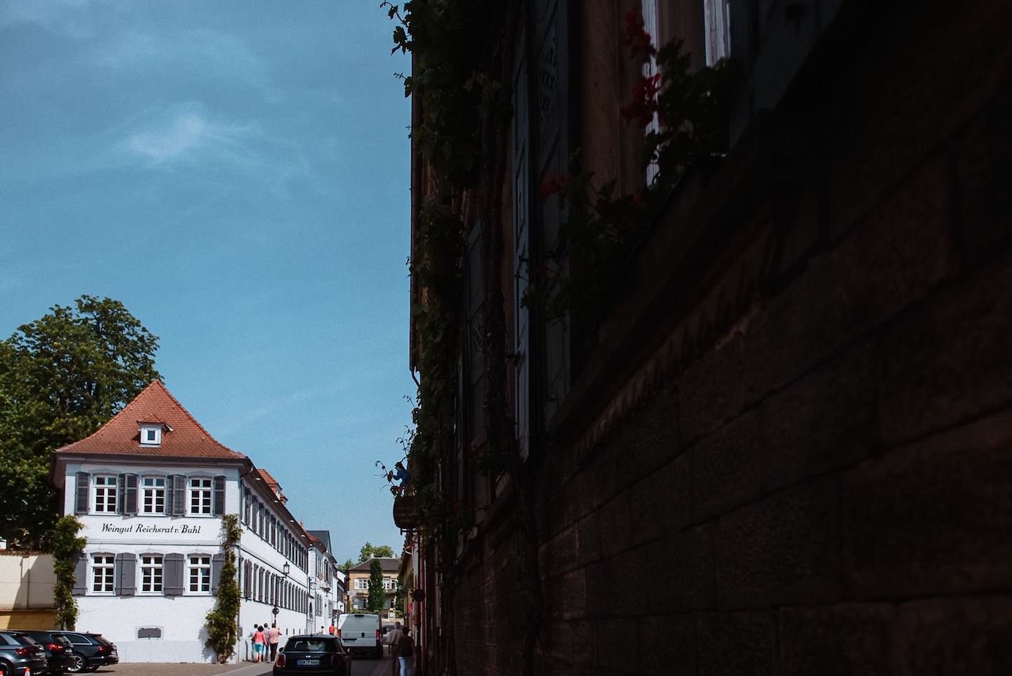 Ortsansicht Deidesheim bei einer Reportage