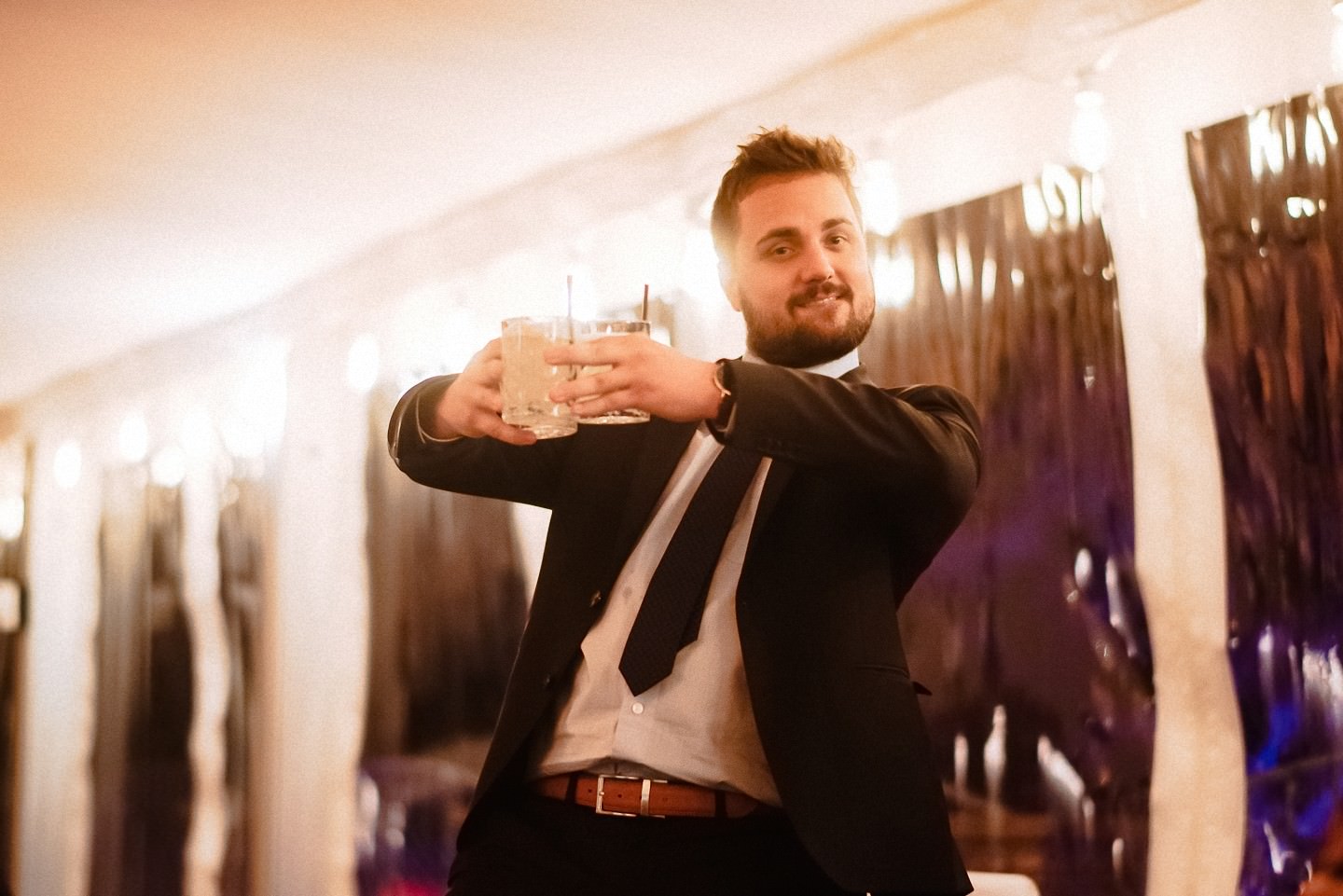 Drinks bei der Hochzeit auf dem hohen Darsberg