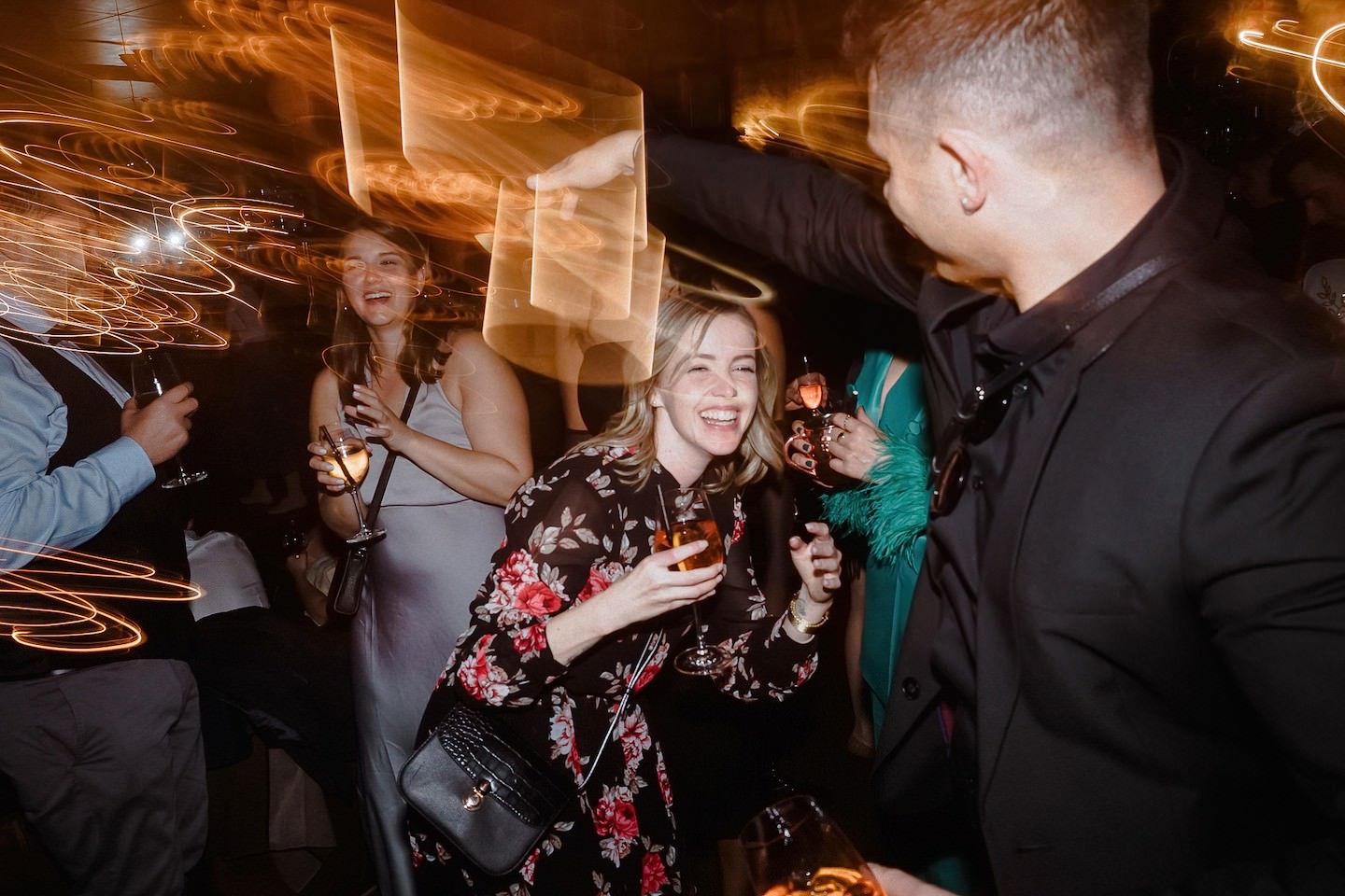 Hochzeitsparty im Speicher 7 bei der Hochzeitsreportage